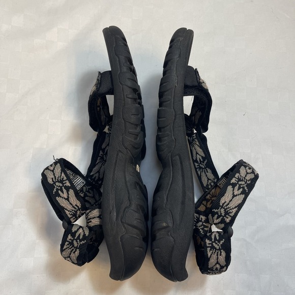 Teva Hurricane 4 Sport Sandals Hazel Brown Black Womens 6 UK 4 EU 37 - Picture 2 of 7